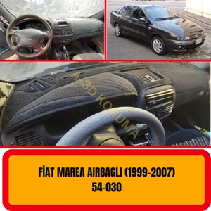 A3D Torpido Koruma Fiat Marea 1999-2007 Airbagli Ön Göğüs / Panel /  Torpido Koruması - Kılıfı - Halısı