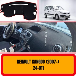 A3D Torpido Koruma Renault Kangoo 2007+ Ön Göğüs / Panel /  Torpido Koruması - Kılıfı - Halısı