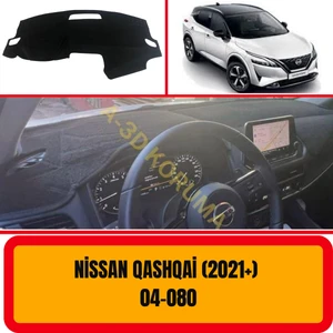 A3D Torpido Koruma Nissan Qashqai 2021+ Ön Göğüs / Panel /  Torpido Koruması - Kılıfı - Halısı