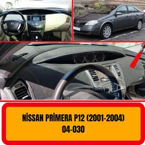 A3D Torpido Koruma Nissan Primera P12 2001-2004 Ön Göğüs / Panel /  Torpido Koruması - Kılıfı - Halısı