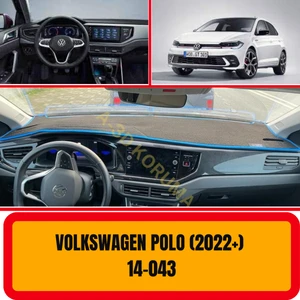 A3D Torpido Koruma Volkswagen Polo 2022 + Ön Göğüs / Panel /  Torpido Koruması - Kılıfı - Halısı