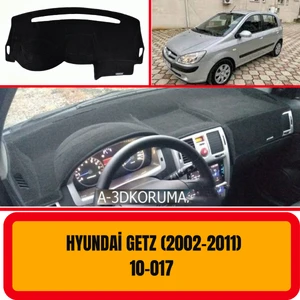 A3D Torpido Koruma Hyundai Getz 2002-2011 Ön Göğüs / Panel /  Torpido Koruması - Kılıfı - Halısı