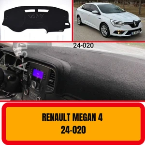 A3D Torpido Koruma Renault Megane 4 Ön Göğüs / Panel /  Torpido Koruması - Kılıfı - Halısı