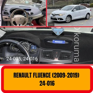 A3D Torpido Koruma Renault Fluence 2009-2019 Ön Göğüs / Panel /  Torpido Koruması - Kılıfı - Halısı