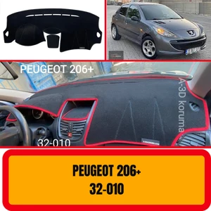 A3D Torpido Koruma Peugeot 206 + Ön Göğüs / Panel /  Torpido Koruması - Kılıfı - Halısı- a3d -3d