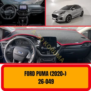 A3D Torpido Koruma Ford Puma 2020 + Ön Göğüs / Panel /  Torpido Koruması - Kılıfı - Halısı