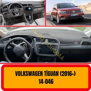 A3D Torpido Koruma Volkswagen Tiguan 2016 + Ön Göğüs / Panel /  Torpido Koruması - Kılıfı - Halısı