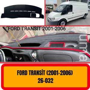 A3D Torpido Koruma Ford Transit 2001-2006 Ön Göğüs / Panel /  Torpido Koruması - Kılıfı - Halısı