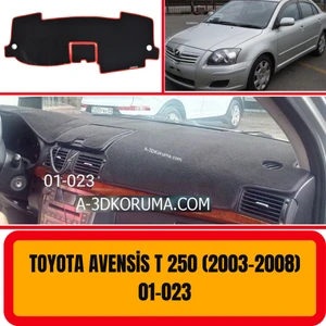 A3D Torpido Koruma Toyota Avensis T250 2003-2008 Ön Göğüs / Panel /  Torpido Koruması - Kılıfı - Halısı