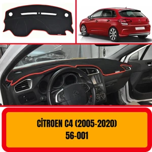 A3D Torpido Koruma Citroen C4 2005-2020 Ön Göğüs / Panel /  Torpido Koruması - Kılıfı - Halısı