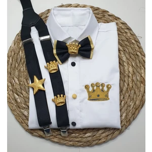 Cool Bebe  Konseptli Askı Papyon Gömlek