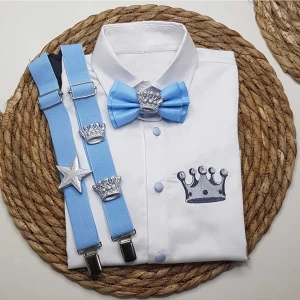 Cool Bebe  Konseptli Askı Papyon Gömlek