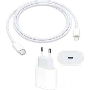 Gökkuşagı Apple iPhone Uyumlu 11/11 Pro Max Hızlı Şarj Başlığı 20W Usb-C Adaptör
