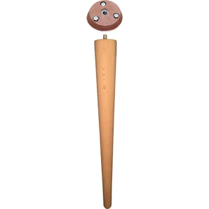 Vera Hediyelik Eşya Ahşap Ayak 37 cm Konik Sehpa Ayağı-Sandalye-Tabure-Masa Ayağı Çap:4,6cm UZUNLUK:37CM 3301000000438