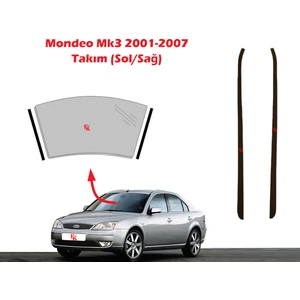 Ford Mondeo 3 Ön Cam Dış Direk Çıtası Sağ Sol Takım 2001-2007