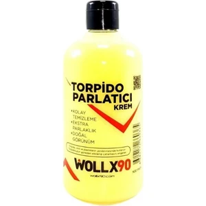 Woll X90 WOLLX90 Torpido Krem Koruyucu ve Parlatıcı - Yarı Mat 500ML