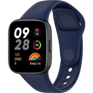 Kny Xiaomi Redmi Watch 3 Için Klasik Model Renkli Silikon Kayış-Kordon