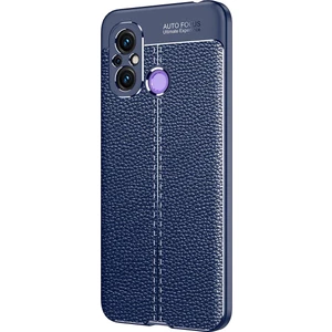 Xiaomi Redmi 12C Kılıf Deri Desenli Lux Niss Silikon