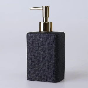 Linen Sıvı Sabunluk Siyah