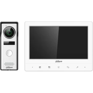 KTA02 Kablolu (Dt8) 7 Tft Ekran ve Kameralı Zil Paneli Gri Analog Villa Interkom Set