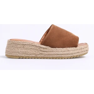 Hush Puppies Taba Kadın Terlik 2146-05