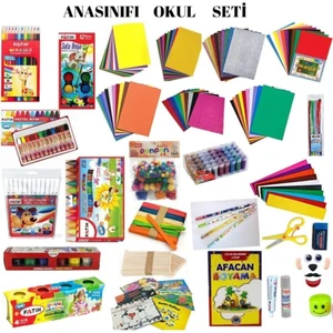 Anasınıfı Okul-Kırtasiye Seti