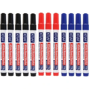 770 Doldurulabilir Beyaz Tahta Kalem Seti 12'li