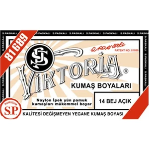 Kumaş Boyası Açık Bej (Adet) Viktoria