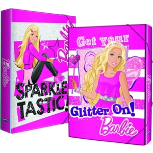 Lastikli Kutu Klasör 25X35CM Barbie 5492