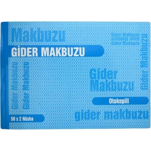 Gider Makbuzu Otokopili 14X19 cm 50X2 Nüsha Kod:26