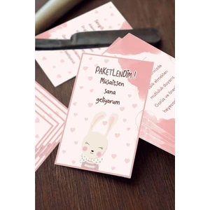 Paketlendim Teşekkür Kartı 100 Adet