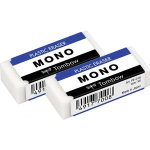 Mono 17X11X43MM 2 Adet Beyaz Silgi Paketli