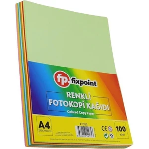 Renkli A4 Kağıdı 100'LÜ