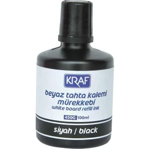 Beyaz Tahta Kalemi Mürekkebi 100 ml Siyah