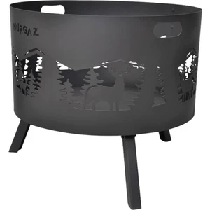 Campout Orman Şöminesi Geyik Desen