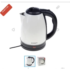 Crown Kettle Renkli Kettle Kettle Kampanya