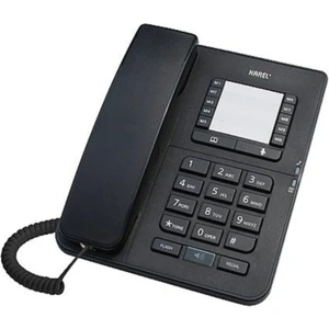 Tm142 Kablolu Handsfree Masaüstü Duvara Monte Edilebilir Sabit Telefon Siyah