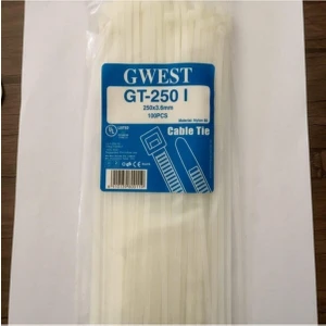Gwest Kablo Bağı Plastik 100 Adet Cırt Kelepçe 250X3,6 Ykb