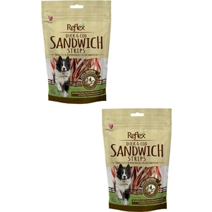 Duck & Cod Sandwich Strips Sandviç Şeritleri Ödül Maması 80G