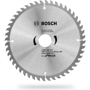 Optiline Eco Ahşap Daire Testere Bıçağı 190X30 (48 Diş)