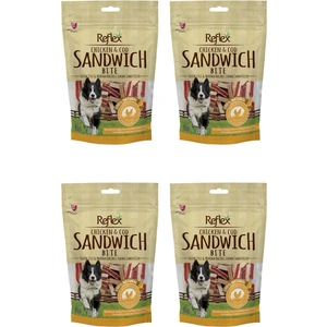 Chicken&cod Sandwich Bite Tavuklu ve Morina Balıklı Sandviç Köpek Ödül Maması 80G