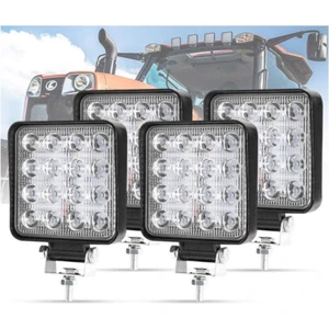 Traktör Tepe Lambası Çalışma Lambası 16 Ledli 4 Adet 16 LED 4