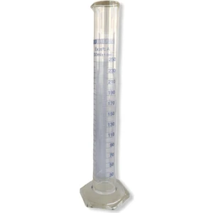 Mezür Cam Altıgen Taban 250ML