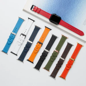 Apple Watch Uyumllu Kordon 42MM 44MM 45MM 49MM 3 / 4 / 5 / 6 / se / 7 / 8 / 9 / Ultra / Ultra 2 Deri Kordon