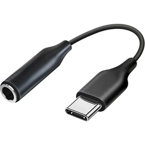Samsung A33 Uyumlu Type-C Kulaklık Dönüştürücü 3.5 mm Jack Girişli Ses Adaptörü