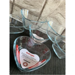 Borcam 6 Lı Mini Kek Kalıbı Kalpli FMA07805