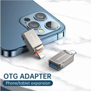 OT-8600 Iphone Için Otg Veri Data Aktarımı Için Adaptör Lightning Alüminyum Yüksek Kalite