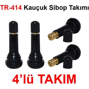 Oem TR-414 Kauçuk Sibop Takımı (4 Adet Set)
