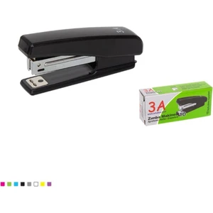 Zımba Makinesi Ergonomik Tasarım ile 1000'li Zımba Teli Kapasitesi Siyah Renk