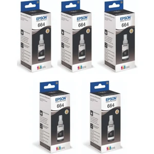 T664-T6641 L550 5'li Siyah Mürekkep Epson 103 Epson